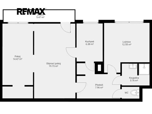 Prodej bytu 3+1 66 m²