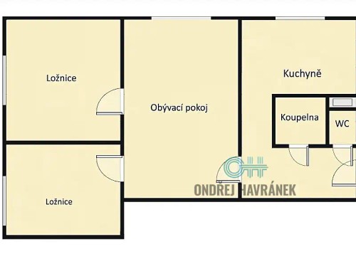 Prodej bytu 3+1 64 m²