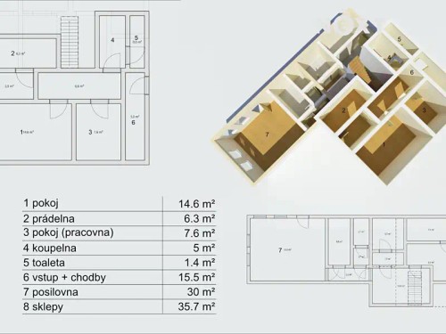 Prodaný dům 218 m², pozemek 802 m²