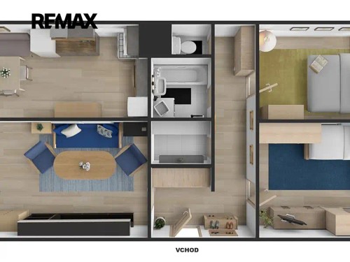 Prodej bytu 3+1 64 m²