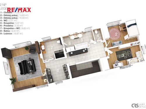 Prodej domu 213 m², pozemek 1614 m²