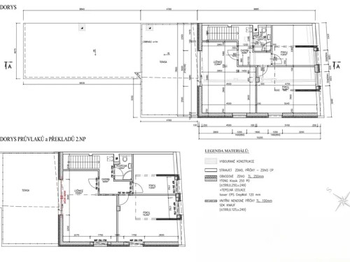 Prodej projektu 153 m², pozemek 551 m²