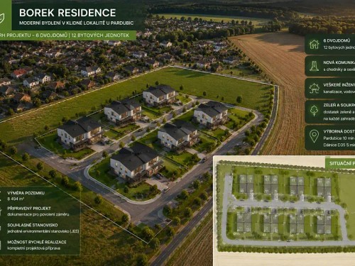 Prodej stavebního pozemku 8494 m²
