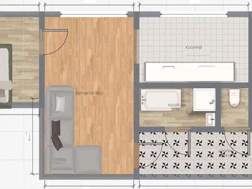 Prodaný  byt 3+1 66 m²