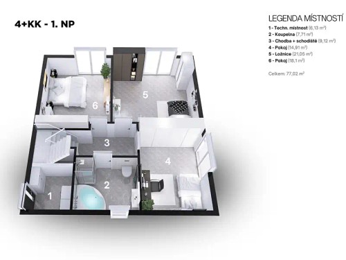 Prodej domu 316 m², pozemek 1000 m²