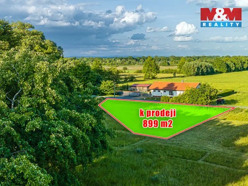 Prodej stavebního pozemku 899 m²