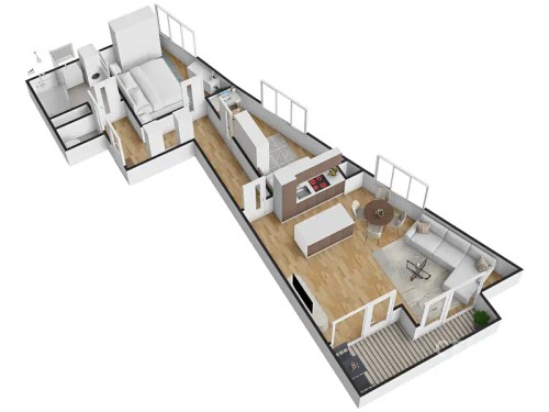 Prodej bytu 3+kk 72 m²