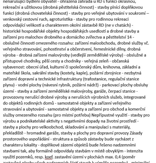 Prodej stavebního pozemku 1060 m²