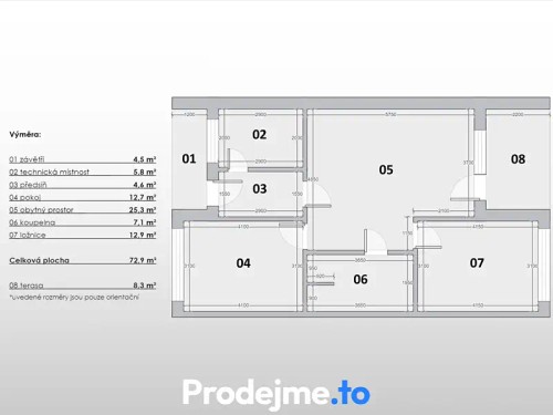 Prodej domu 73 m², pozemek 410 m²