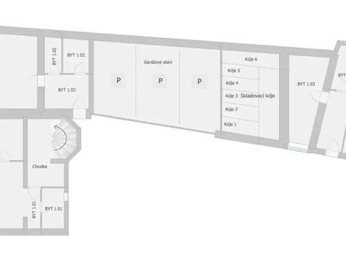 Prodej bytu 2+kk 54 m²