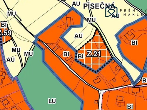 Prodej stavebního pozemku 3127 m²