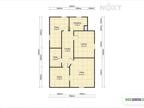 Prodej domu 130 m², pozemek 772 m²