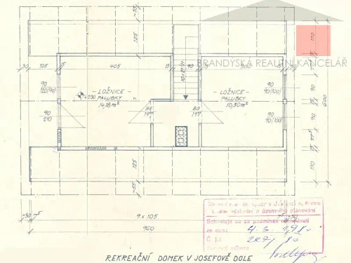 Prodej chalupy 80 m², pozemek 1573 m²