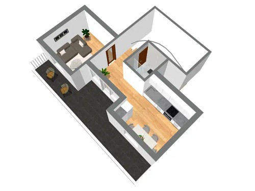 Prodaný  byt 2+1 60 m²