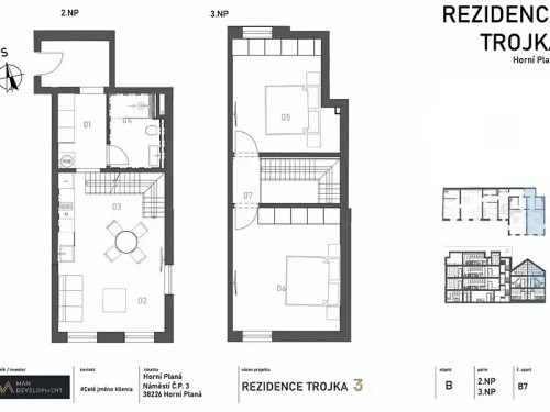 Prodej bytu 3+kk 83 m²