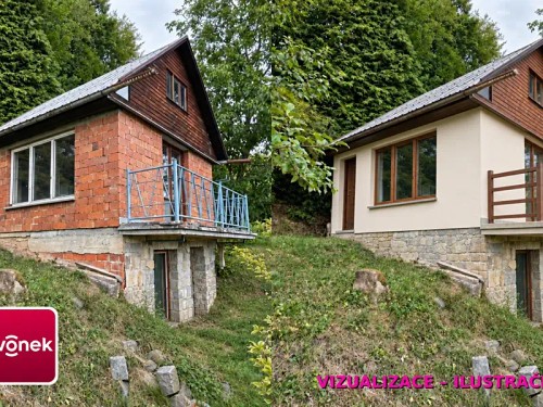 Prodej domu 50 m², pozemek 1091 m²