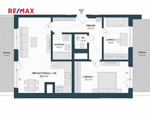 Prodej bytu 3+kk 78 m²