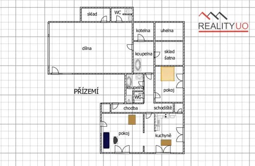 Prodej domu 190 m², pozemek 1970 m²