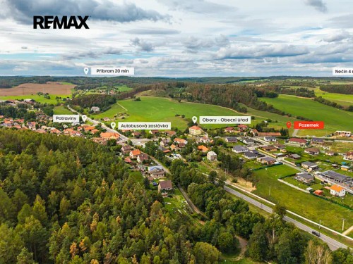 Prodej stavebního pozemku 1183 m²
