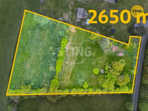 Prodej stavebního pozemku 2650 m²