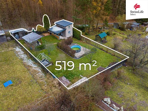 Prodej chaty 33 m², pozemek 519 m²