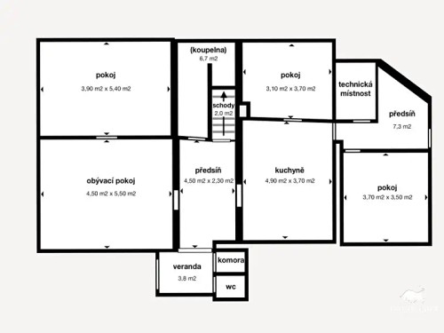 Prodej zemědělské usedlosti 860 m², pozemek 1745 m²