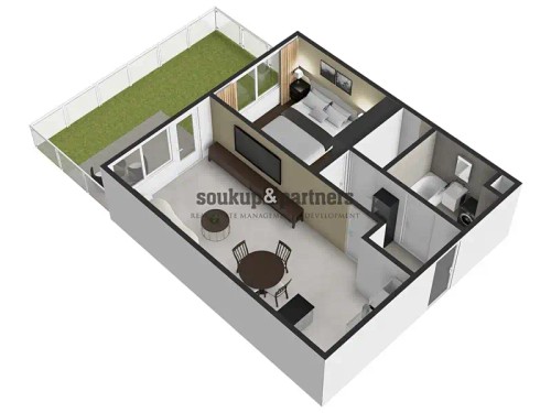 Prodej bytu 2+kk 59 m²