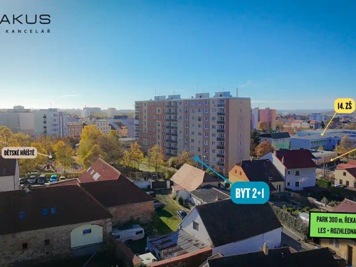 Prodej bytu 2+1 55 m²