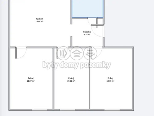 Prodaný byt 3+1 63 m²