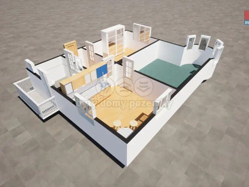 Prodaný  byt 2+1 62 m²