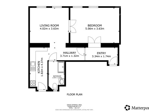 Prodaný byt 2+kk 66 m²