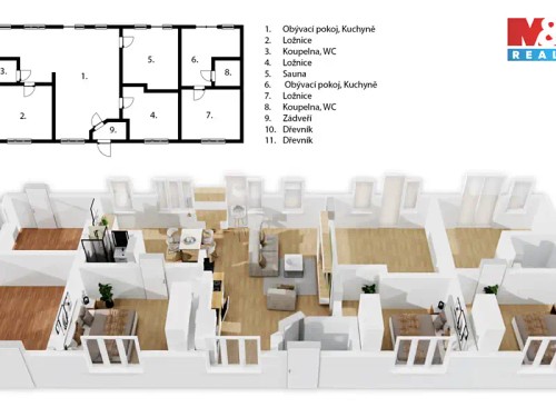 Prodej domu 170 m², pozemek 2295 m²