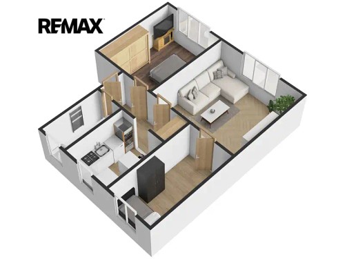 Prodej bytu 3+1 56 m²