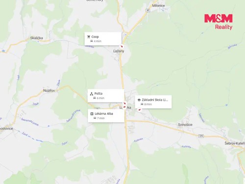 Prodej stavebního pozemku 1233 m²