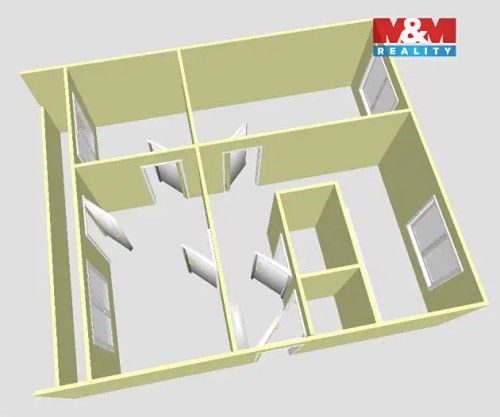 Prodaný  byt 3+kk 60 m²