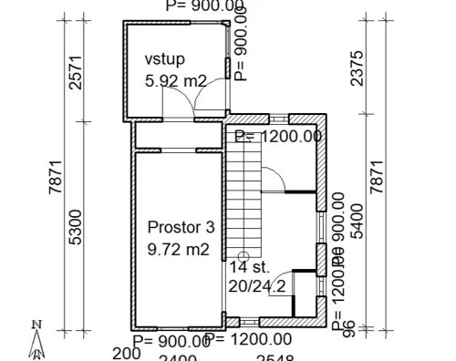 Prodej chaty 33 m², pozemek 1000 m²