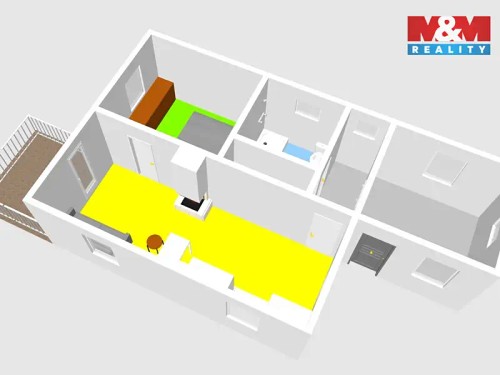 Prodej chaty 86 m², pozemek 777 m²