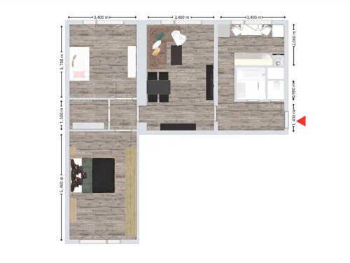 Prodej bytu 3+1 74 m²