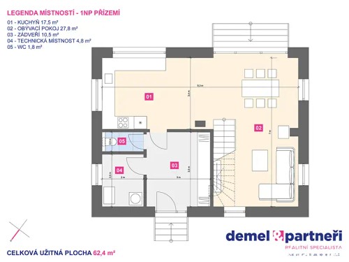 Prodej domu 124 m², pozemek 1341 m²