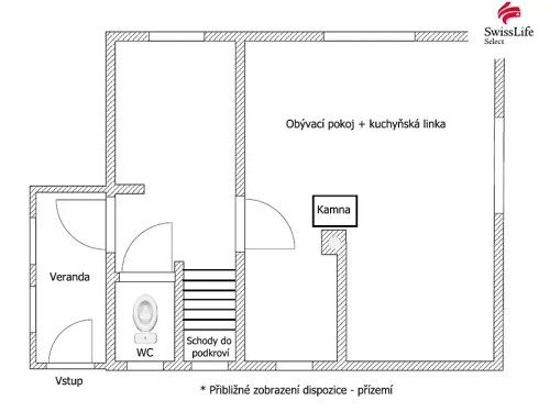 Prodej chaty 42 m², pozemek 36 m²