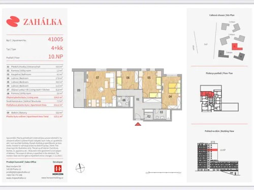 Prodaný byt 4+kk 112 m²