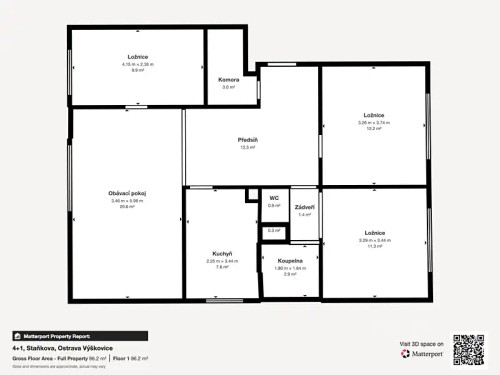 Prodaný byt 4+1 87 m²