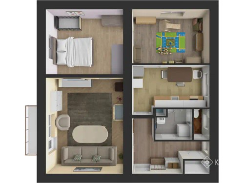 Prodej bytu 3+1 72 m²