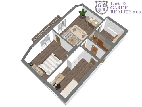 Prodej bytu 3+1 57 m²