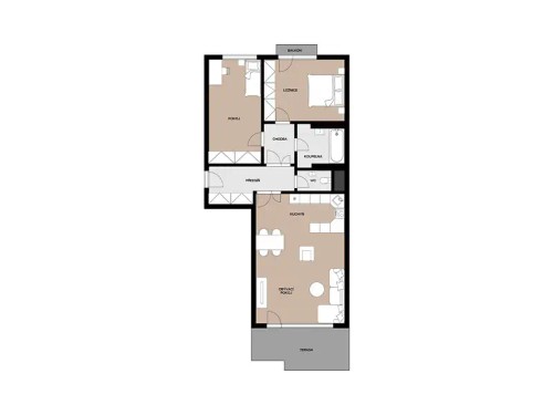 Prodej bytu 3+kk 79 m²