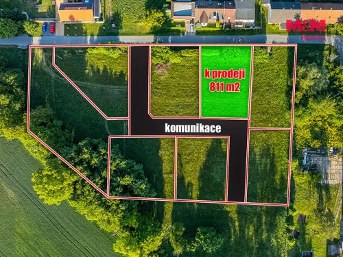 Prodej stavebního pozemku 811 m²