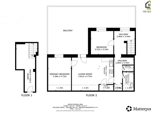Prodaný  byt 3+kk 89 m²