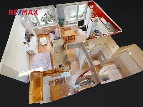 Prodaný  byt 1+1 36 m²