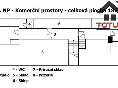 Prodej domu 490 m², pozemek 398 m²