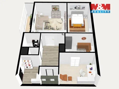 Prodaný byt 3+1 66 m²